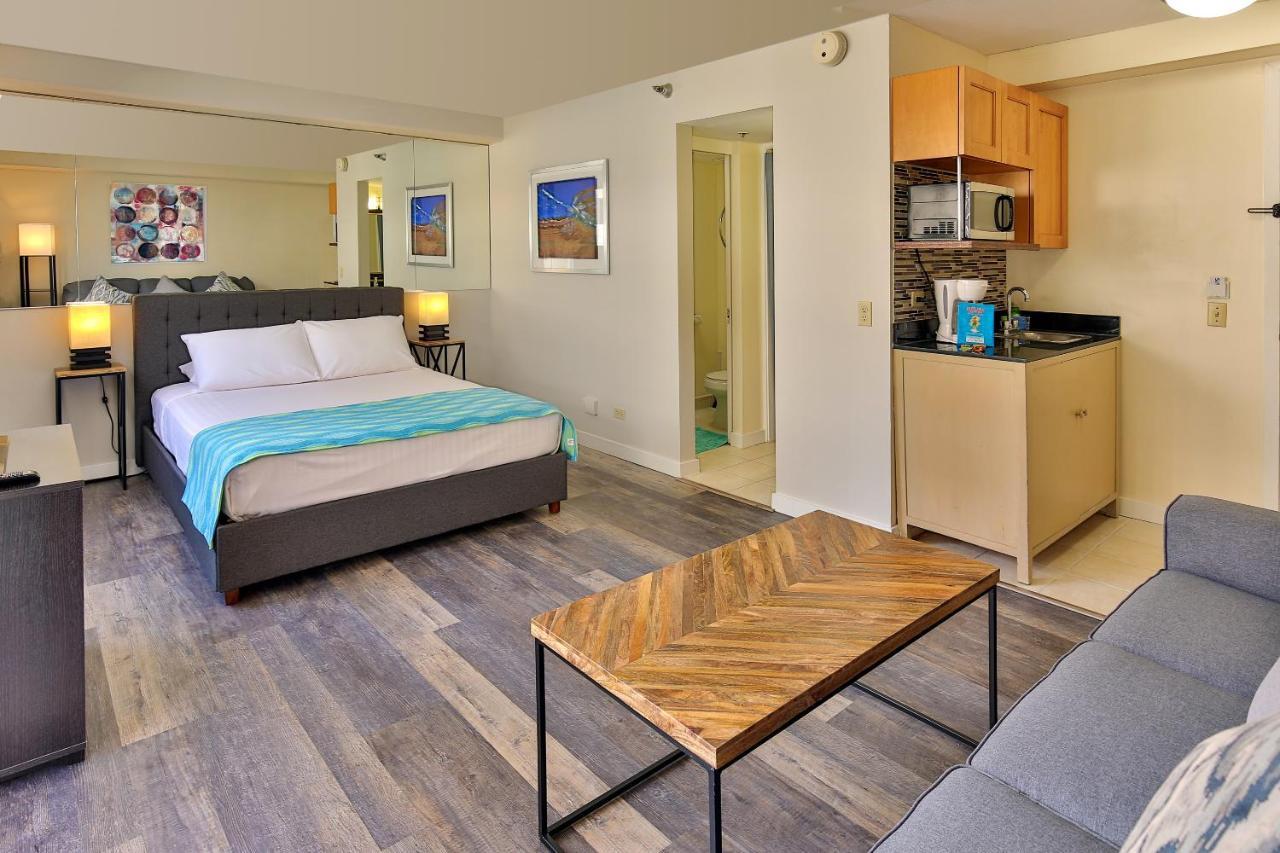 הונולולו City View Studio With Pool Access In Aloha Surf! מראה חיצוני תמונה